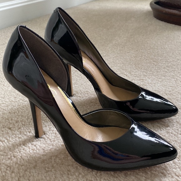 Black patent leather BCBG Jaze D’Orsay heels - Picture 2 of 7